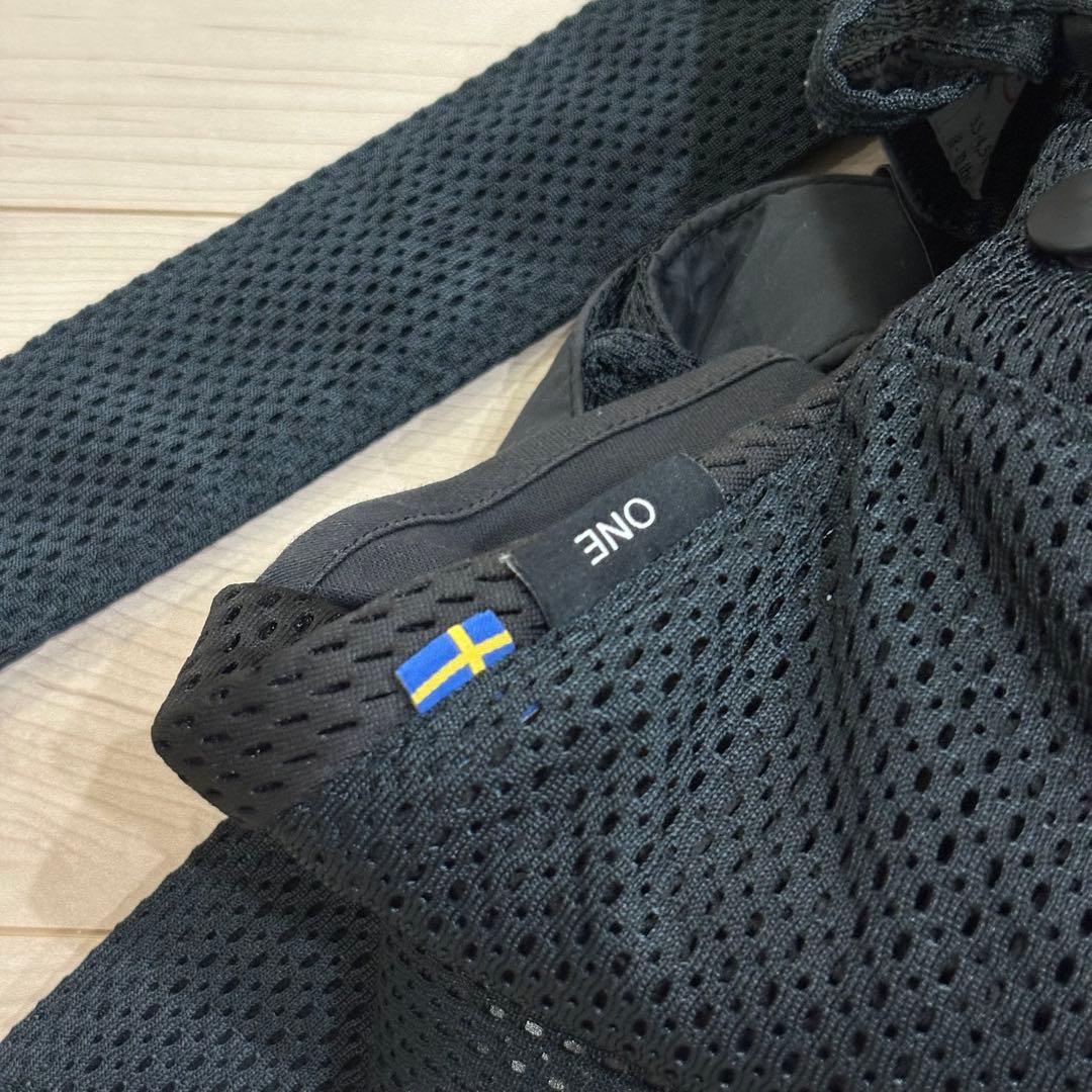 【美品】BabyBjörn 抱っこ紐 ONE KAI Air ブラック