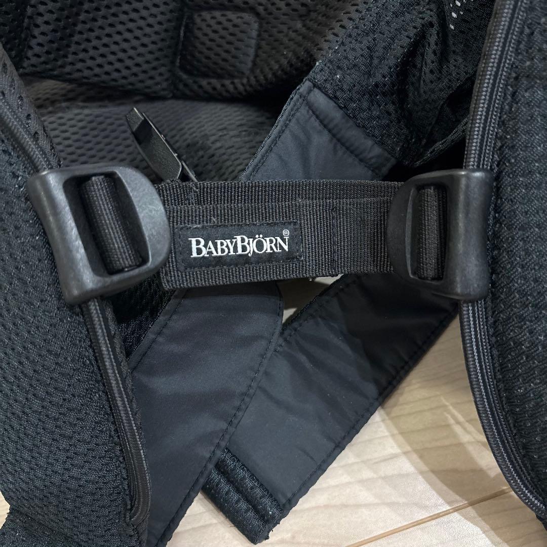 【美品】BabyBjörn 抱っこ紐 ONE KAI Air ブラック