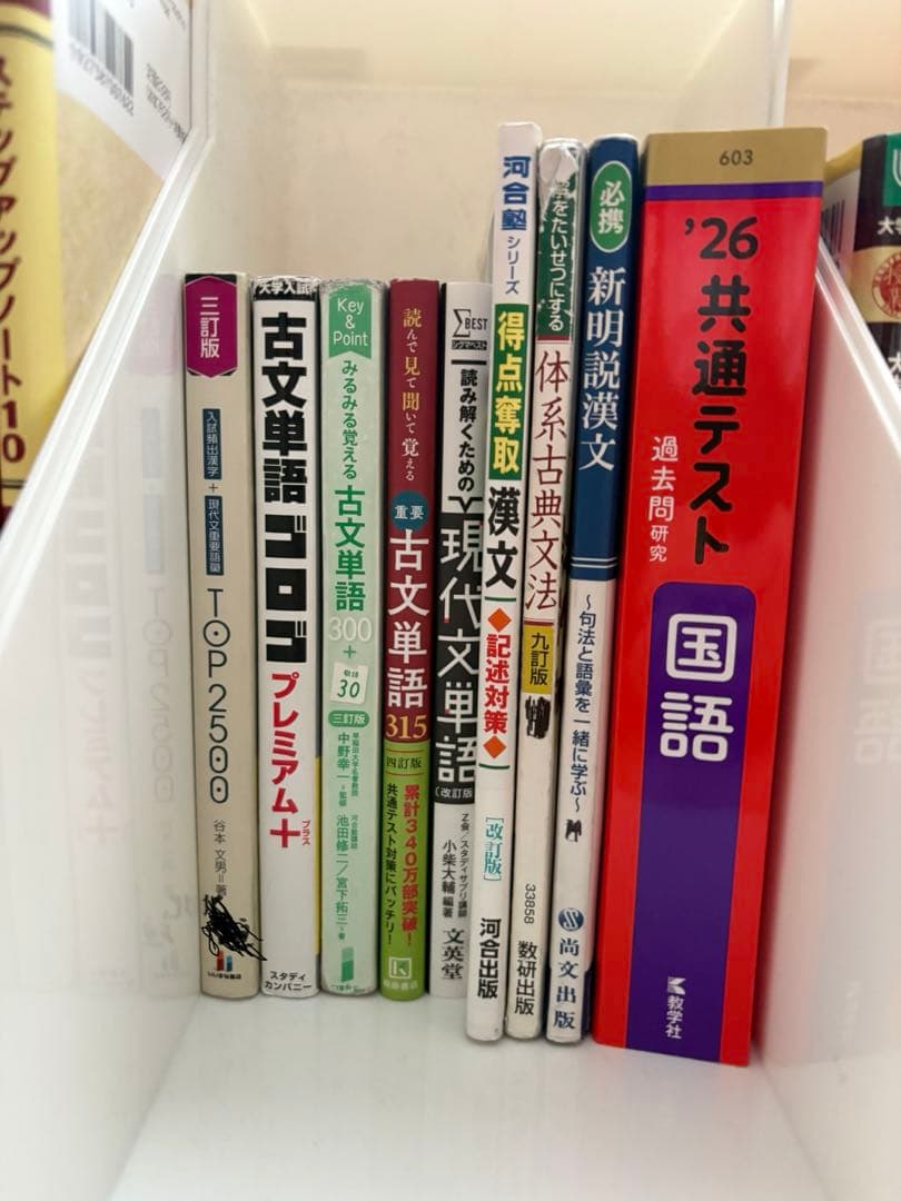 国語　参考書　セット　ほぼ新品！！　高校　武田塾ルート　古文　漢文