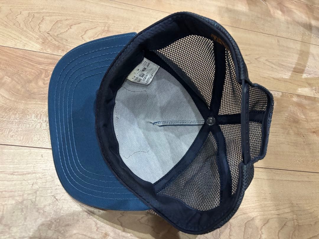 メッシュキャップ STANDARD CALIFORNIA ネイビー　ブラウン