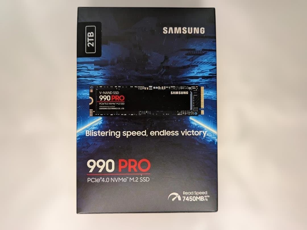 【新品未使用】Samsung 990 PRO 2TB NVMe M.2 SSD
