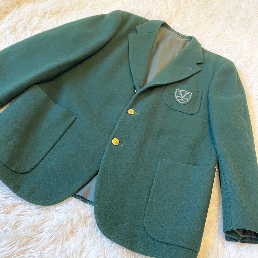 VAN JACKET テーラードジャケット 金ボタン ワッペン 90s Lサイズ