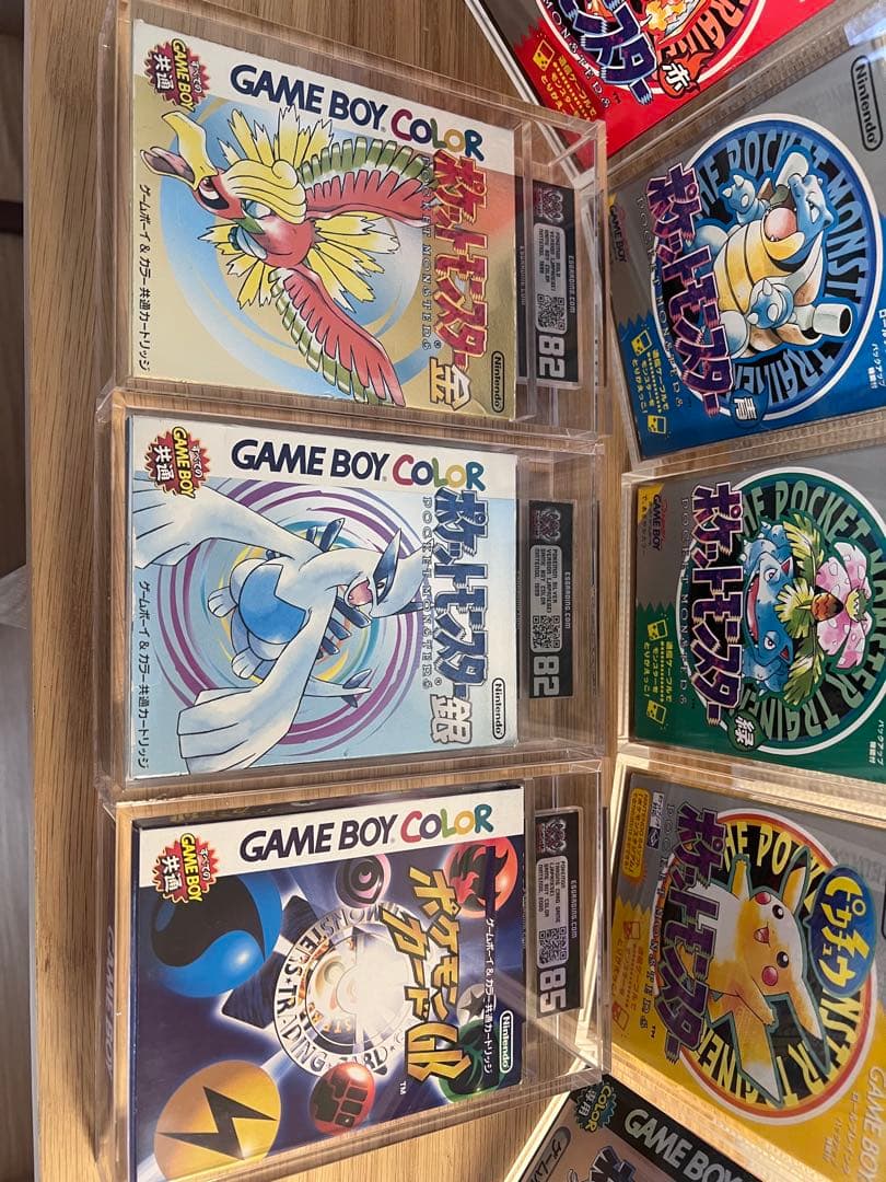 任天堂　ゲームボーイ　ポケットモンスター ESG 鑑定品　8セット
