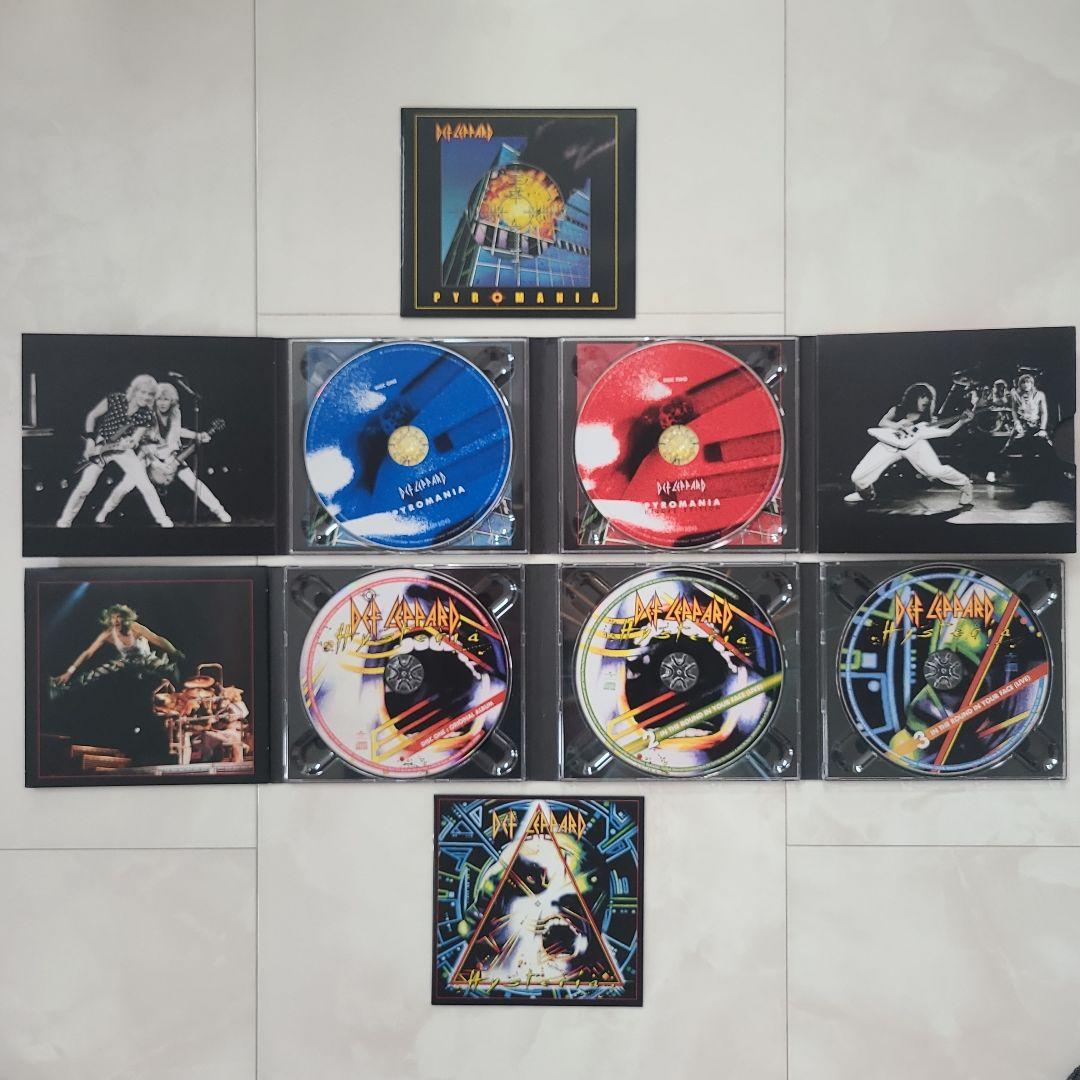 デフ・レパード２ＣＤ＆３ＣＤデラックス・エディション・セット
