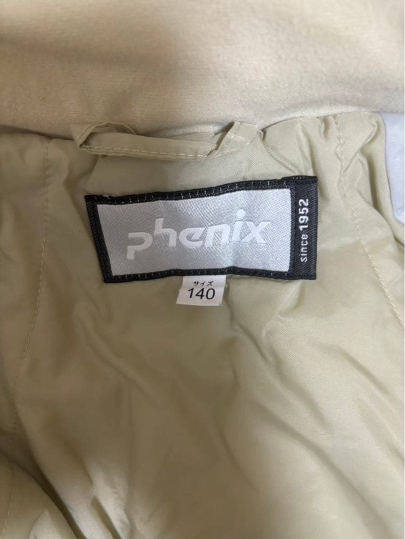 phenix 子供用スキーウェア 上下セット 140名前記 入なし
