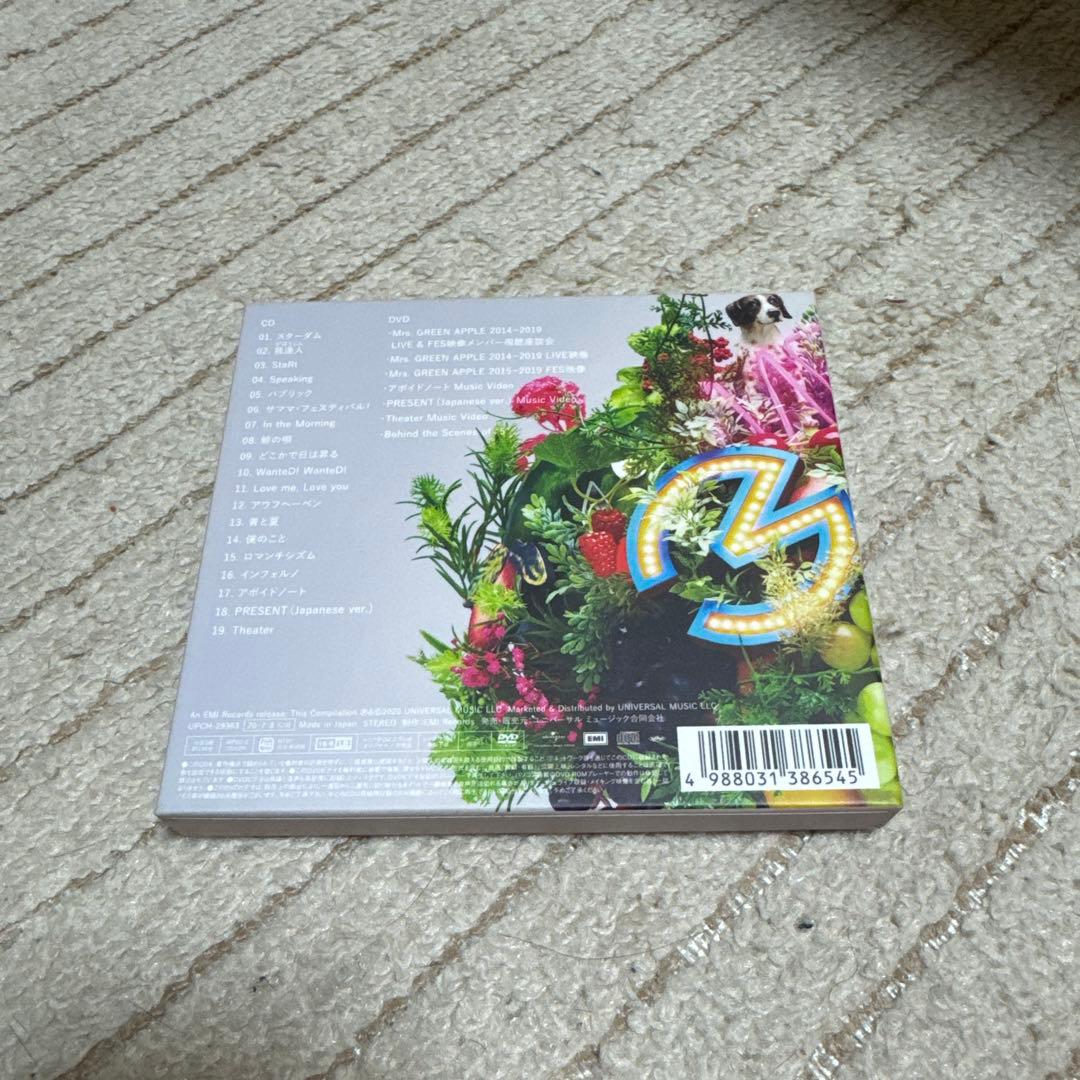 Mrs. GREEN APPLE 「5」初回限定盤 CD DVD ベストアルバム