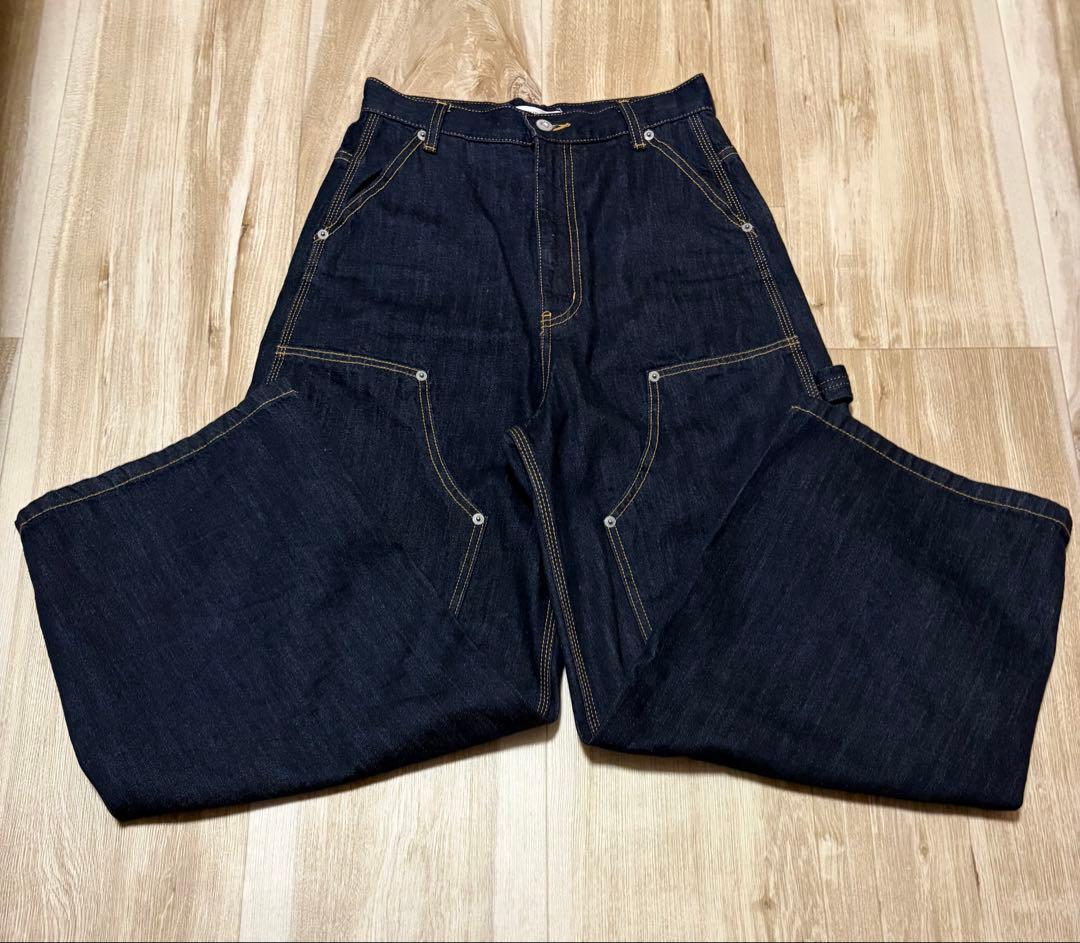 MOUSSY LOW CLOTCH ペインターパンツ One Wash サイズ0