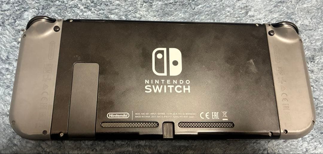 nintendo switch 初期型 本体 グレー色 SDカード付き