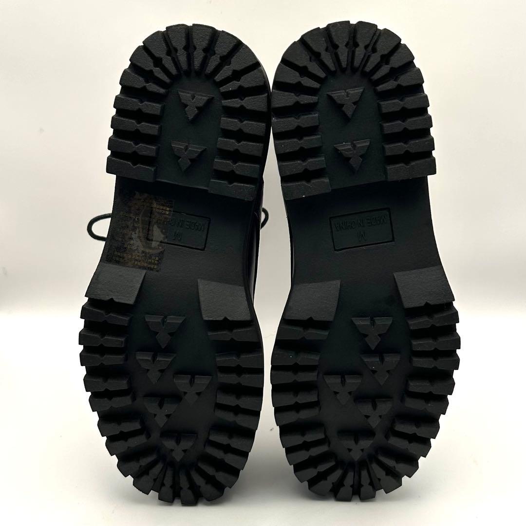 未使用✨ EVOL 【23-23.5㎝】 レースアップニットショートブーツ