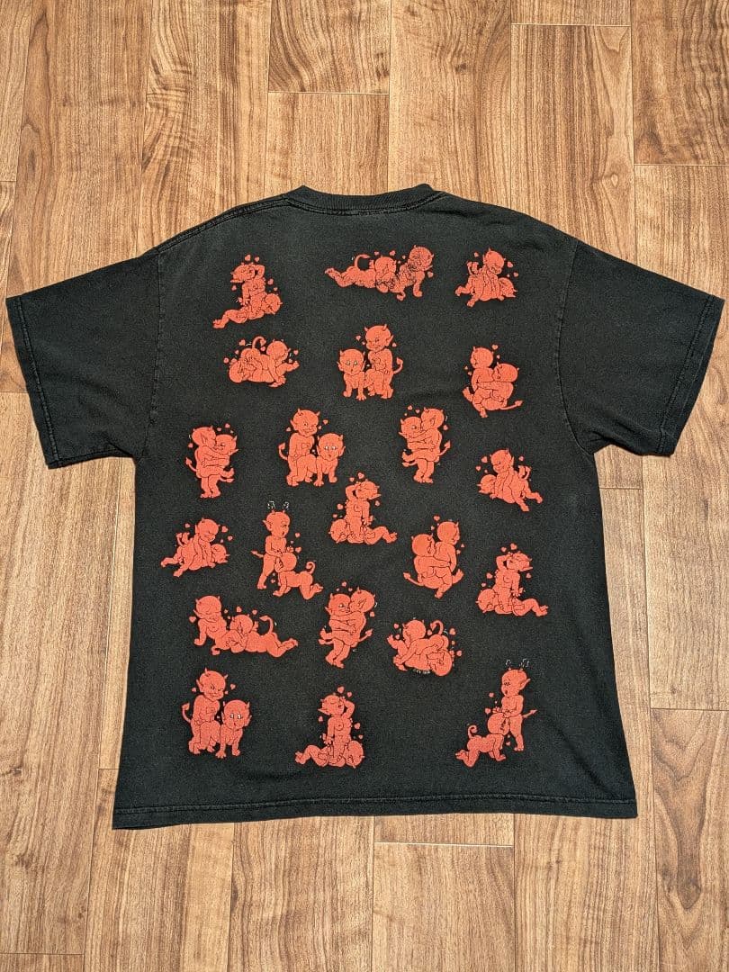 さ*割様 激レア 90s USA製 ヴィンテージ レッドデビル 四十八手 Tシャ