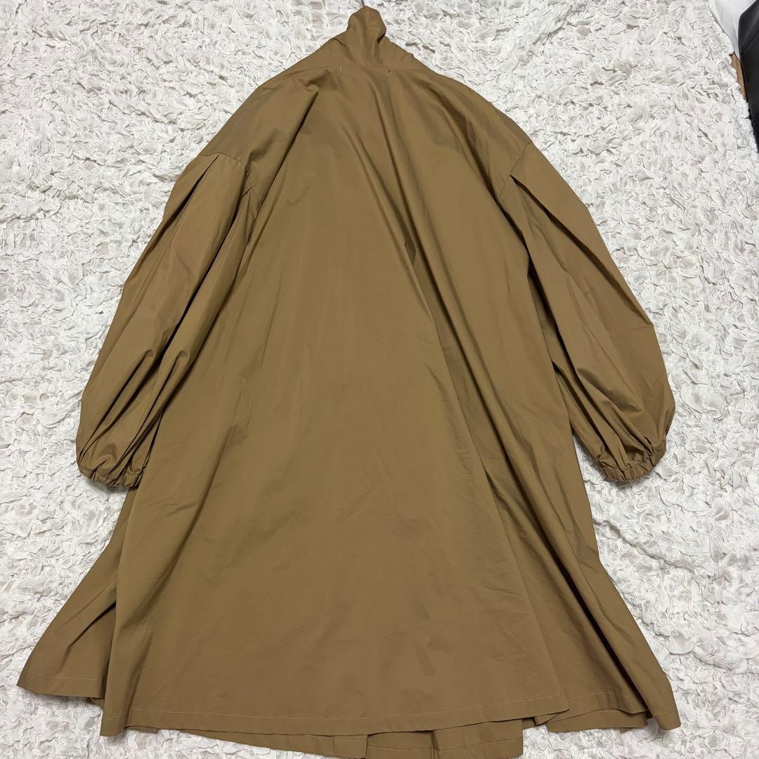 【美品】ミズイロインド mizuiroind コットンボリュームスリーブコート