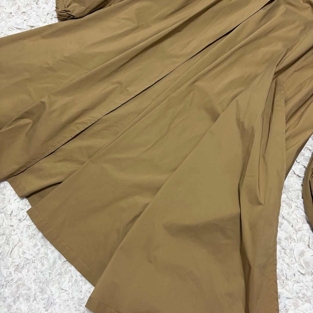 【美品】ミズイロインド mizuiroind コットンボリュームスリーブコート