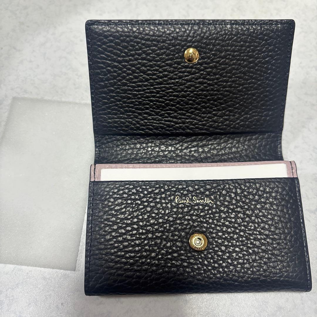 ポールスミス　メタルクロップドロゴ　名刺入れ　Paul Smith