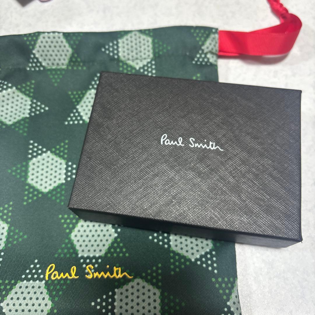 ポールスミス　メタルクロップドロゴ　名刺入れ　Paul Smith