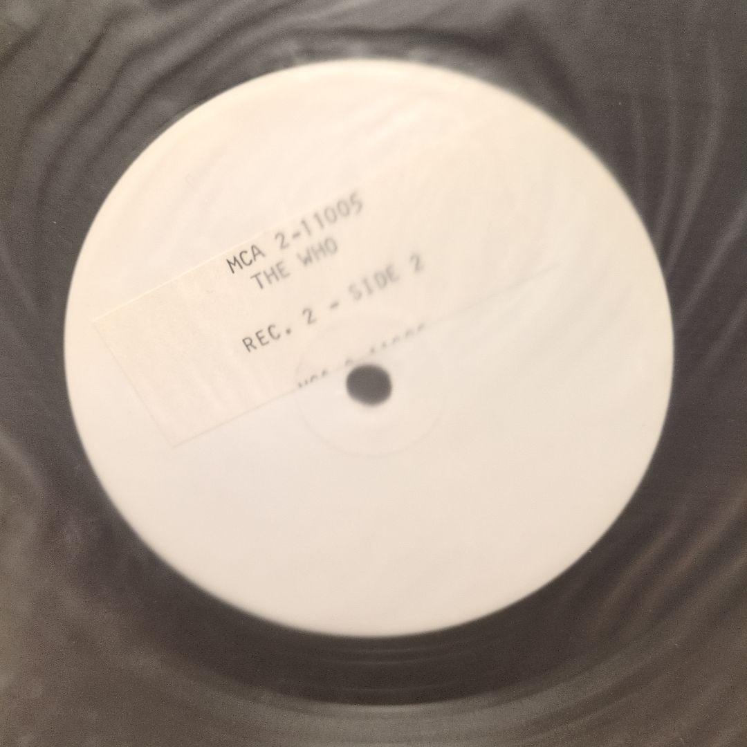激レア The Who The Kids Are Alright テストプレス盤