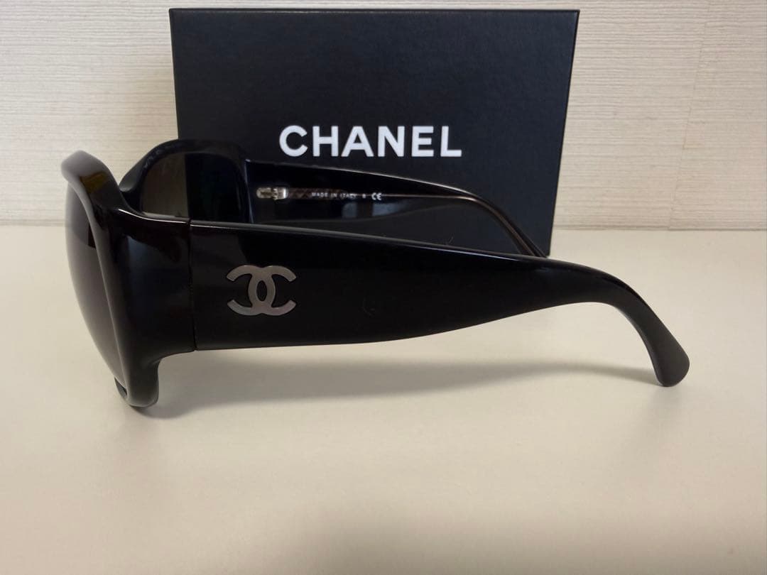 CHANELサングラス ブラック 付属品完備