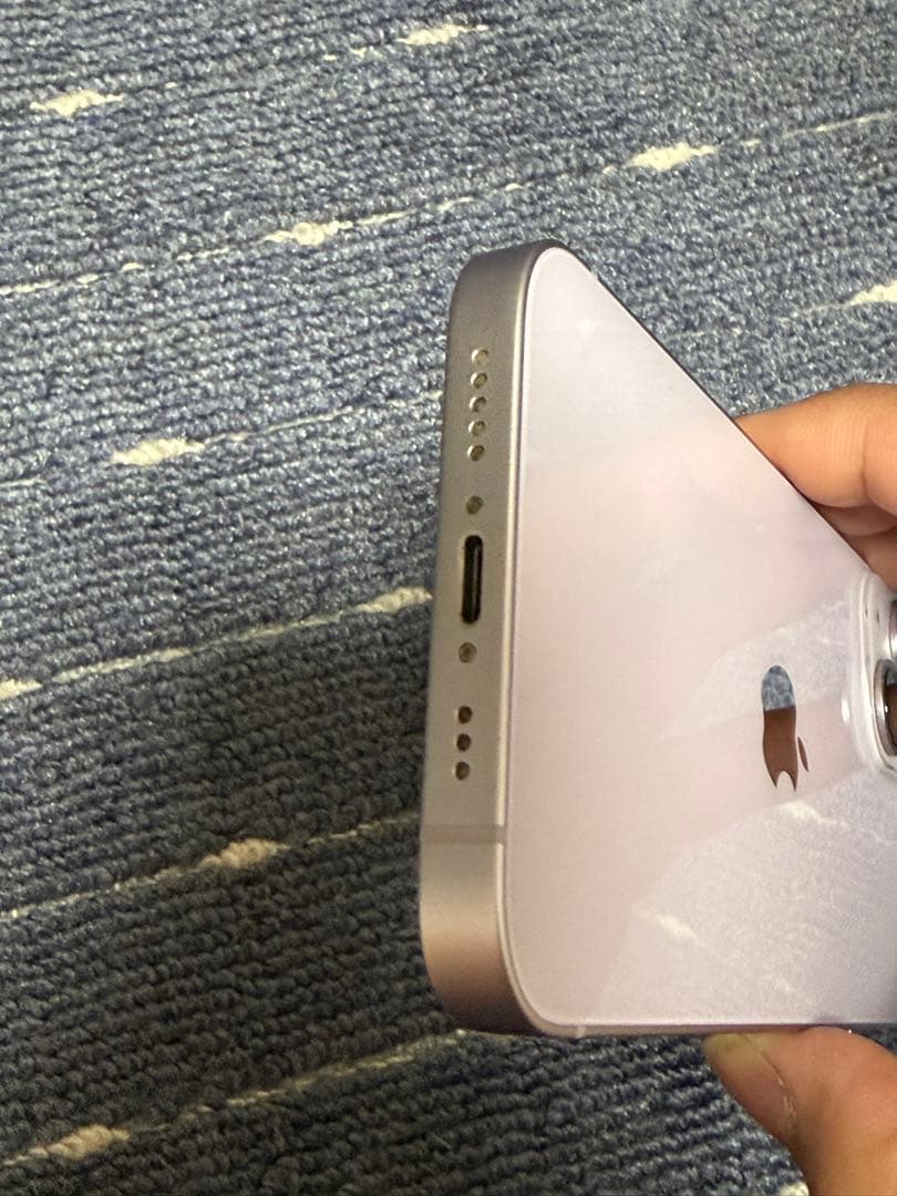 【美品】iPhone14 パープル 256GB 本体のみ バッテリー容量85%