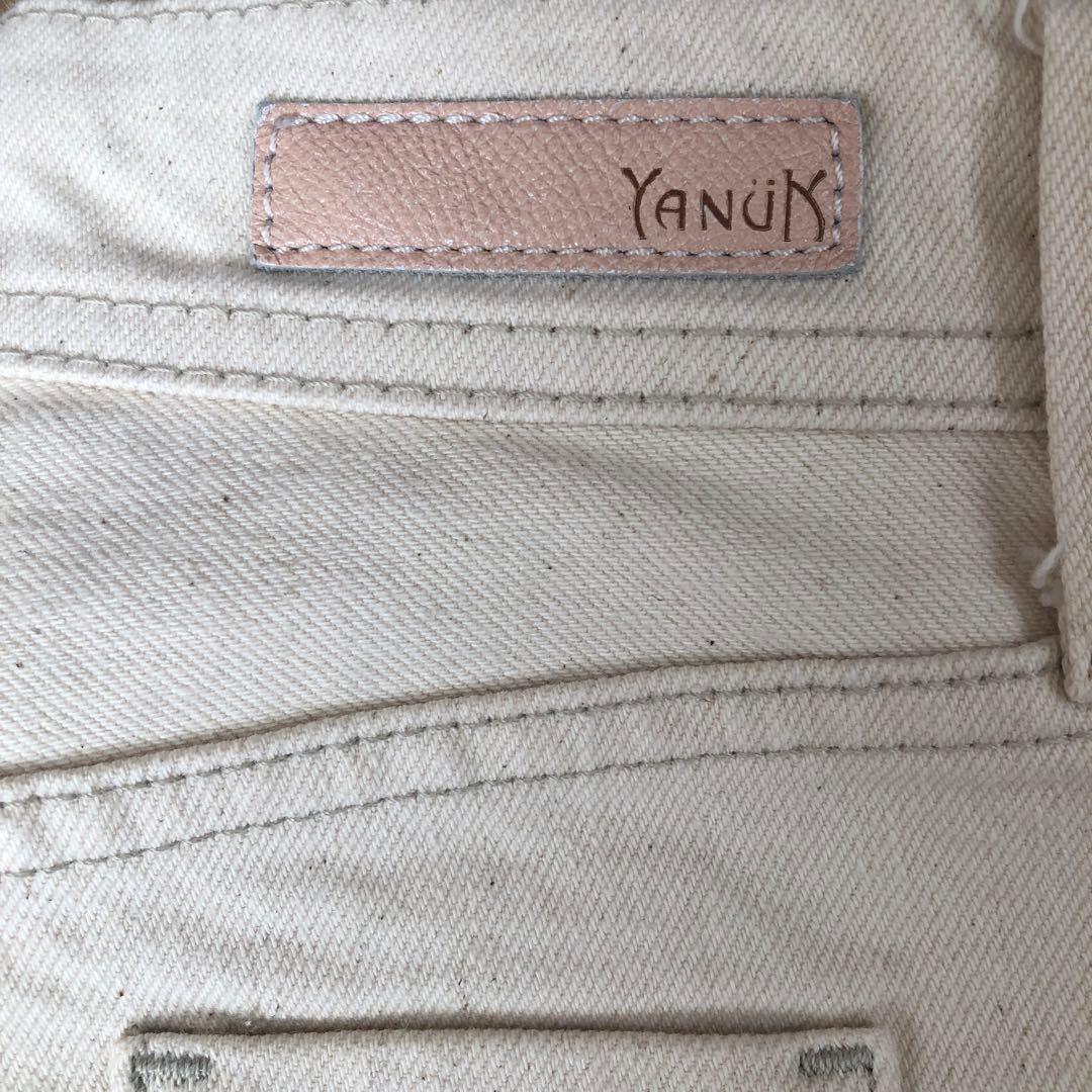 YANUK ヤヌーク　ワイドテーパード COLLEEN コリーン　23
