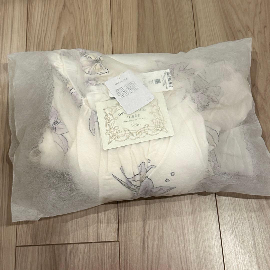 【新品未使用】ジェラートピケ　カップインワンピース　ルームウェア