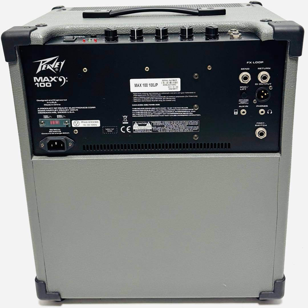 【専用出品中】PEAVEY MAX 100 100W ベースアンプ コンボ