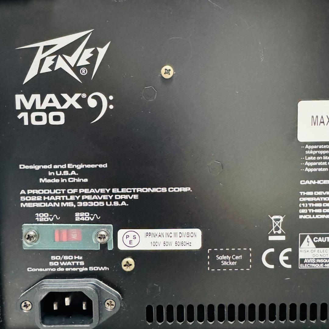 【専用出品中】PEAVEY MAX 100 100W ベースアンプ コンボ