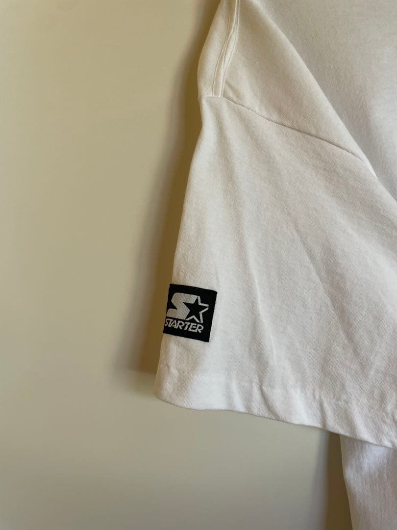 90s STARTER ドジャース 野茂英雄 Tシャツ М デッドストック LA