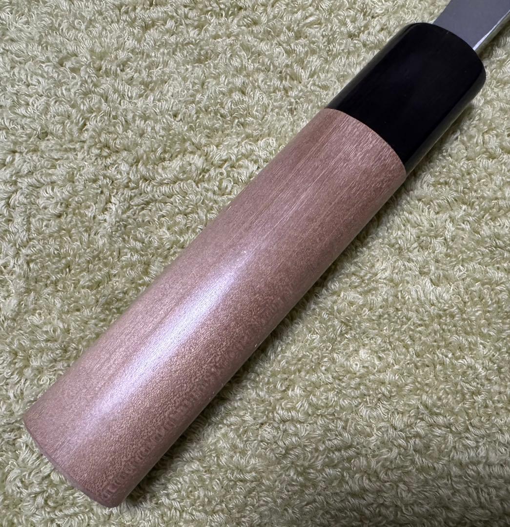 正本総本店 出刃 包丁 150mm 5寸 片刃 右利き用 白二鋼 水牛柄 新品
