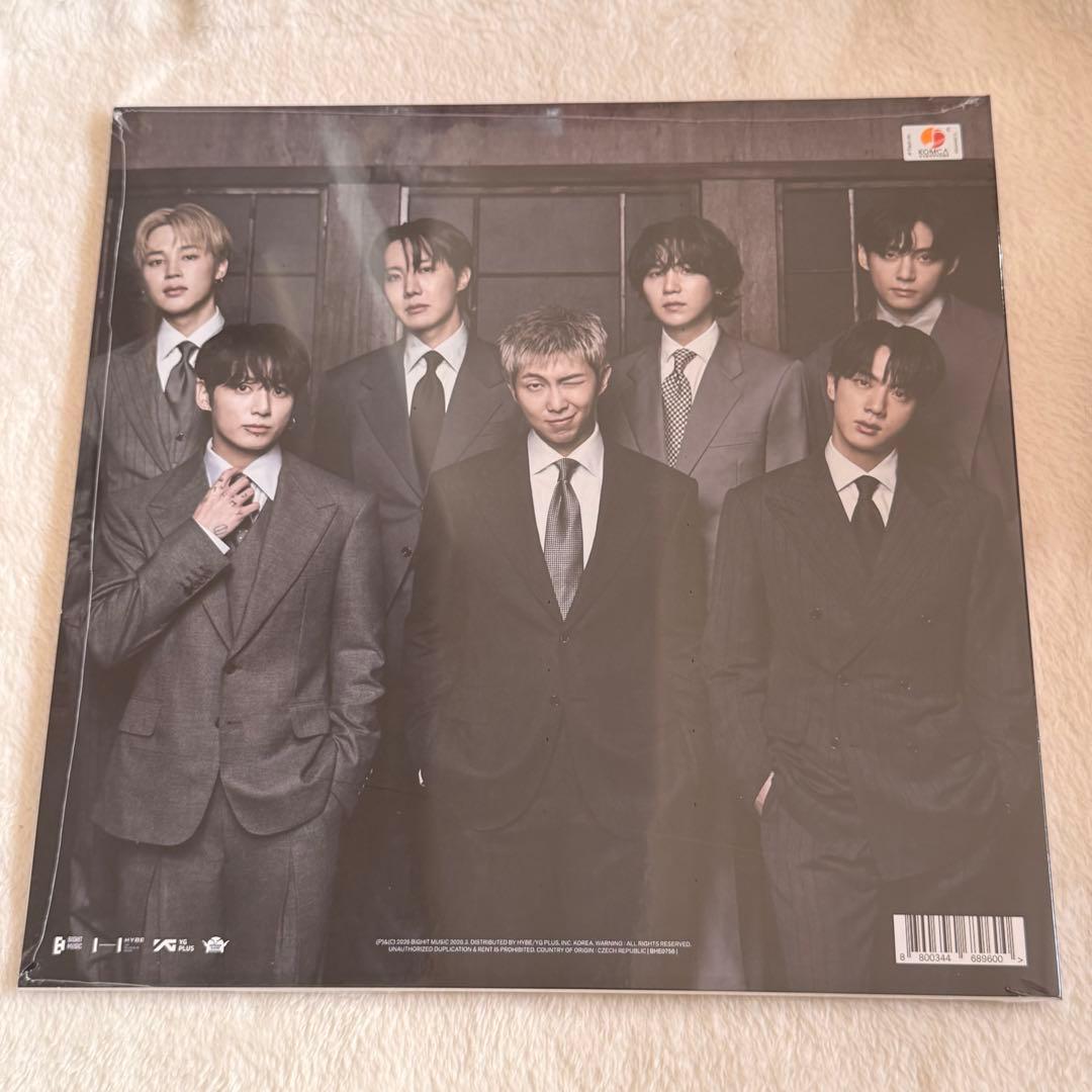 BTS ARIRANG LP レコード vinyl 新品未開封 ジン Jin