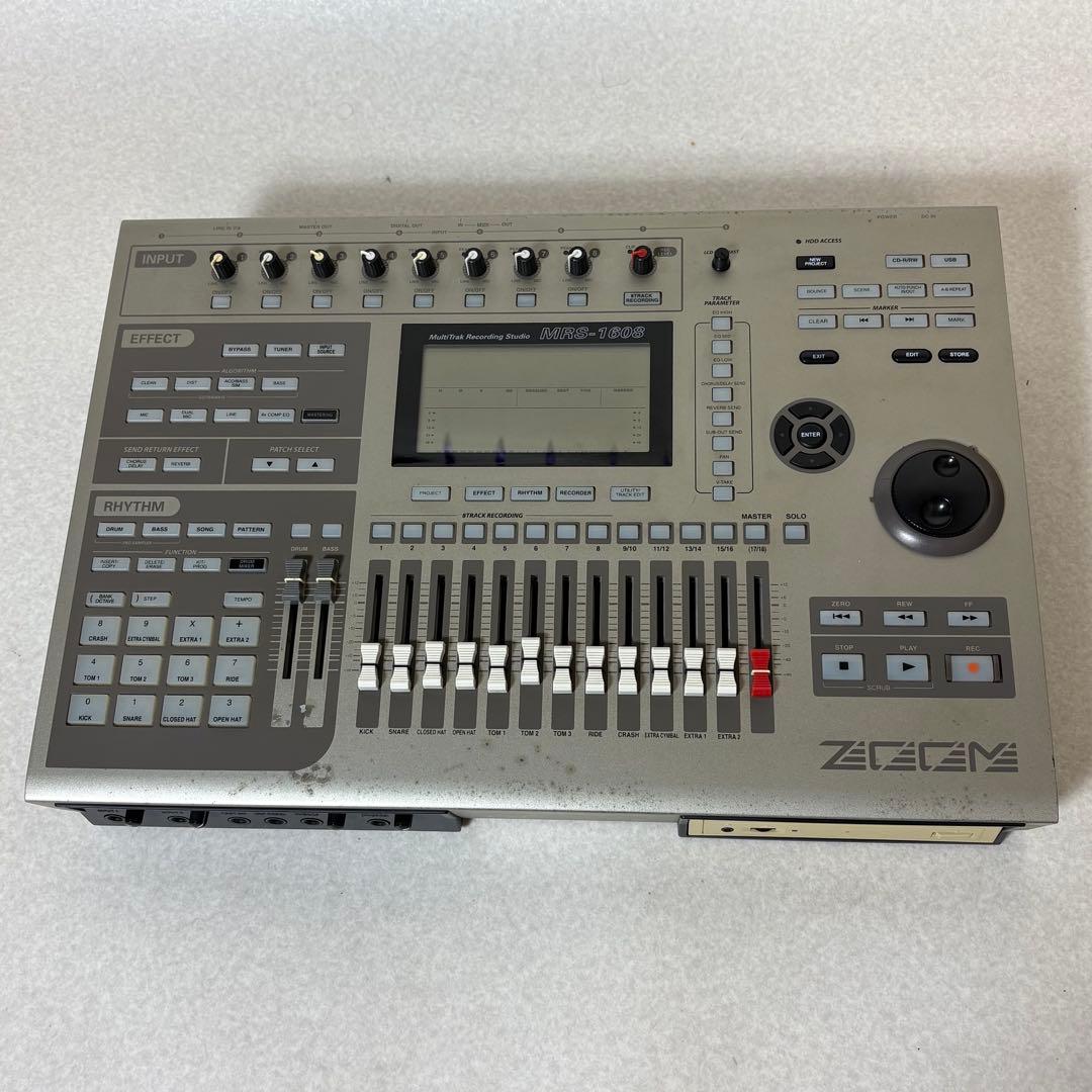 ZOOM MRS-1608 マルチトラックレコーダー