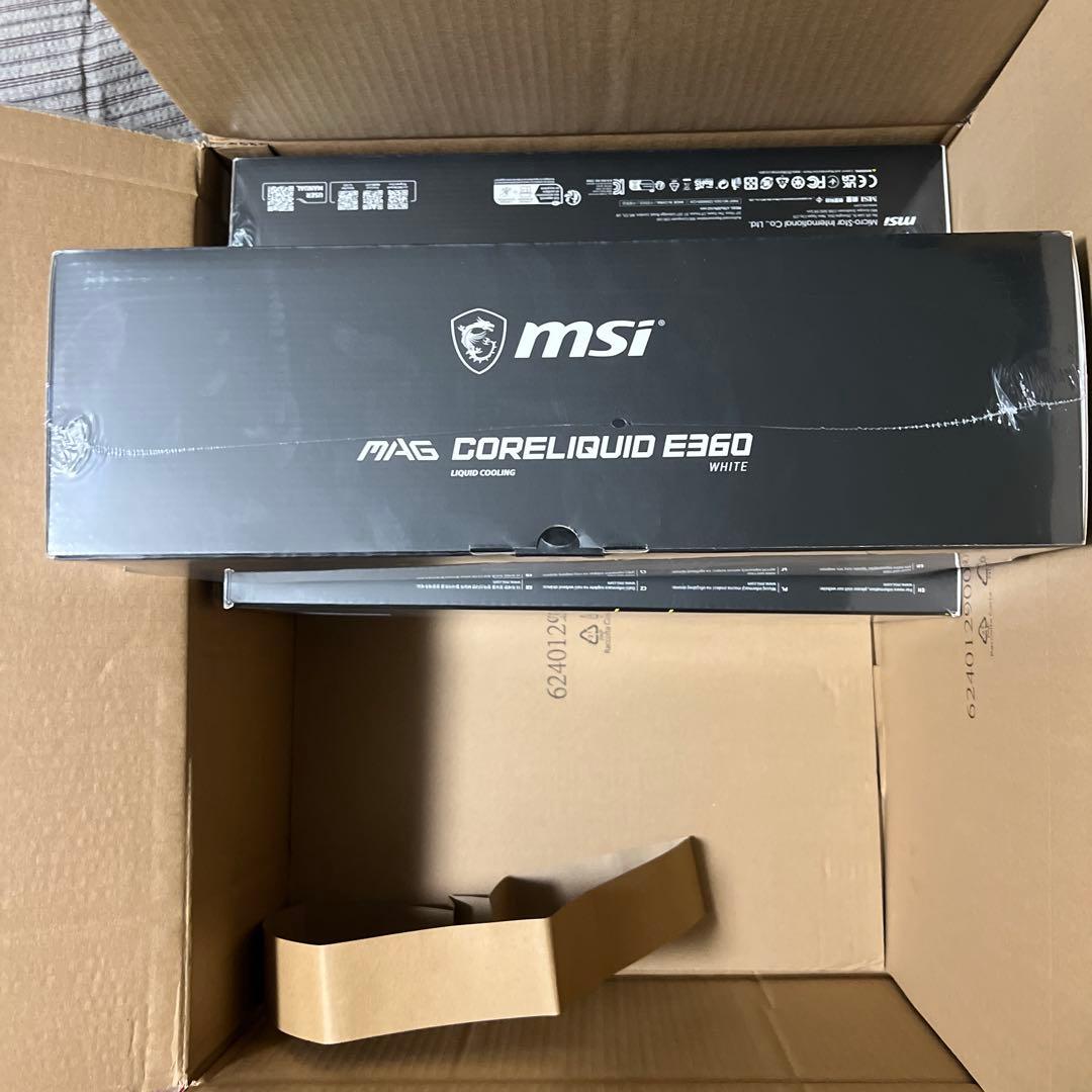 た*き様 MSI MAG CORELIQUID E360 ホワイト