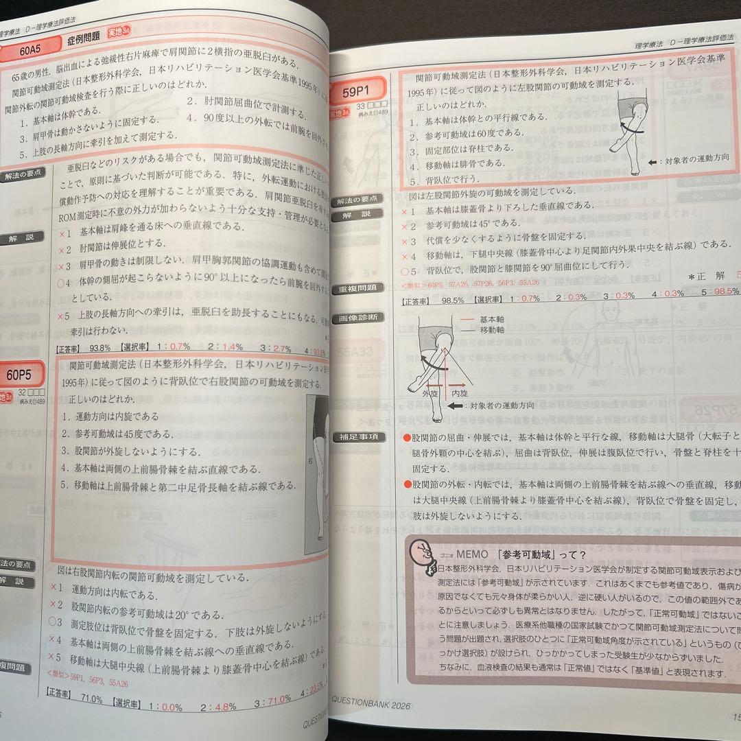 クエスチョン・バンク理学療法士国家試験問題解説. 2026専門問題・基礎問題