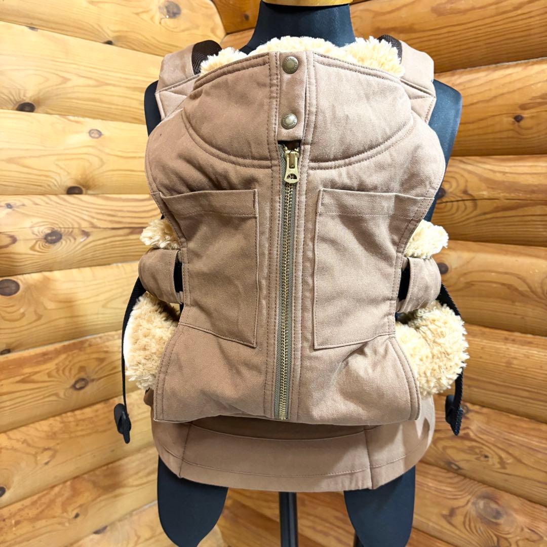 【美品】CUBEBERRY キューズベリー nico ニコ 抱っこ紐 ブラウン