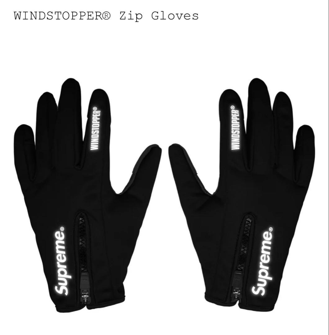 T*C様 Supreme WINDSTOPPER® Zip Glovesブラック