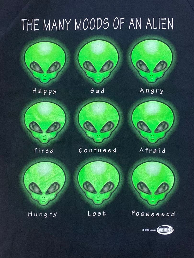 れ*様 90s エイリアン ALIENS Tシャツ エイリアンワークショップ 宇