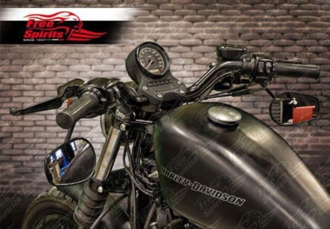 Free Spirits バイクミラー ハーレーダビッドソン　フリースピリッツ