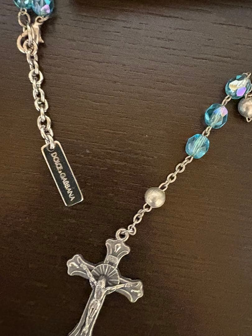 ドルチェ＆ガッバーナ　D&G　ロザリオ　クロス　ネックレス