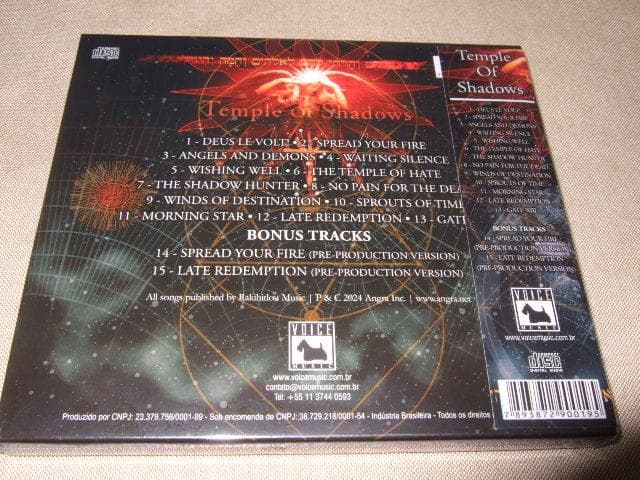 ANGRA,新品未開封,アングラ,20周年記念盤,ボーナス・トラック入り