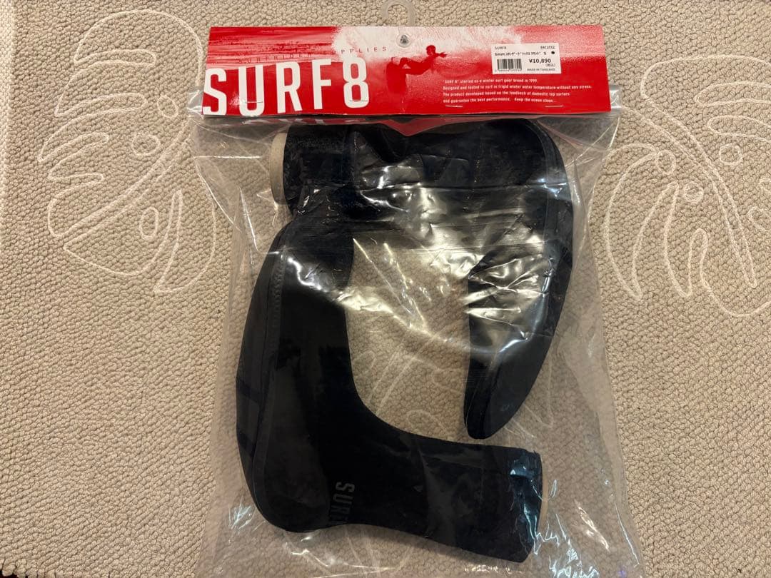 SURF8 サーフィン用ウェットソックス Sサイズ 25cm 5mm