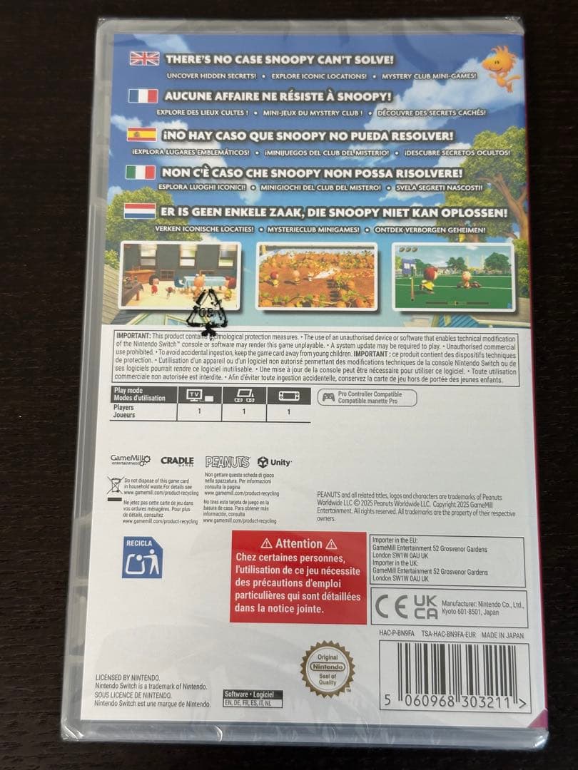 SNOOPY & THE GREAT MYSTERY CLUB (新品)