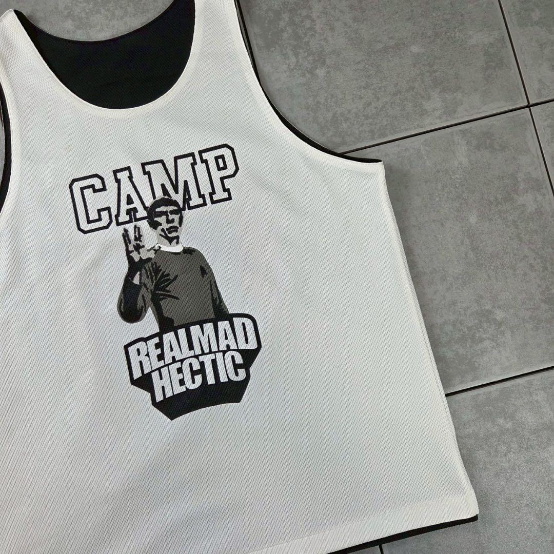 トップス REAL MAD HECTIC Reversible mesh tank top