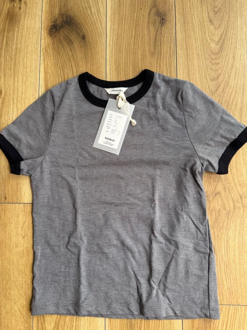 Compact Ringer Tee TODAYFUL タグ付き 期間限定値段