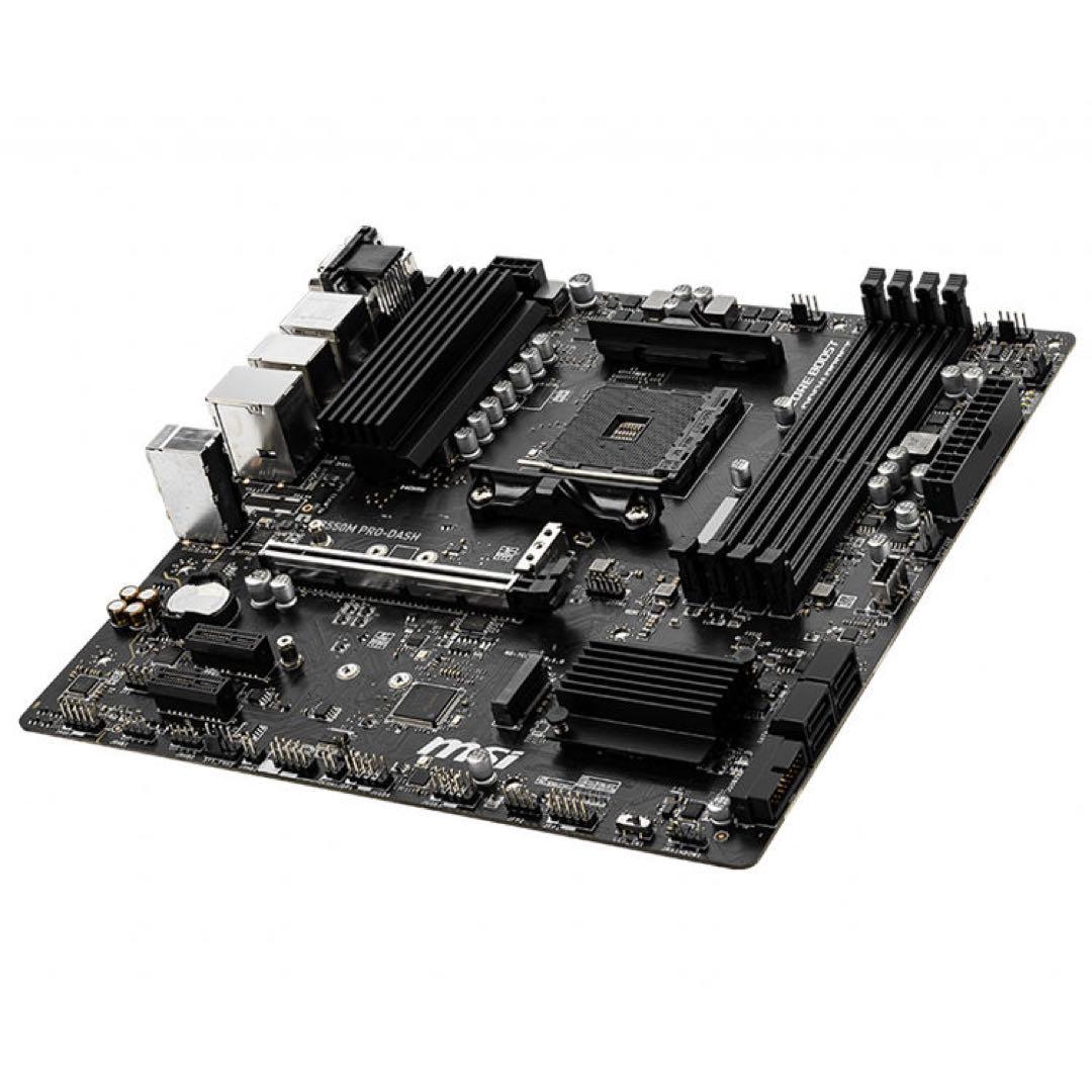 【新品・未使用】 MSI B550M PRO-DASH マザーボード パソコン