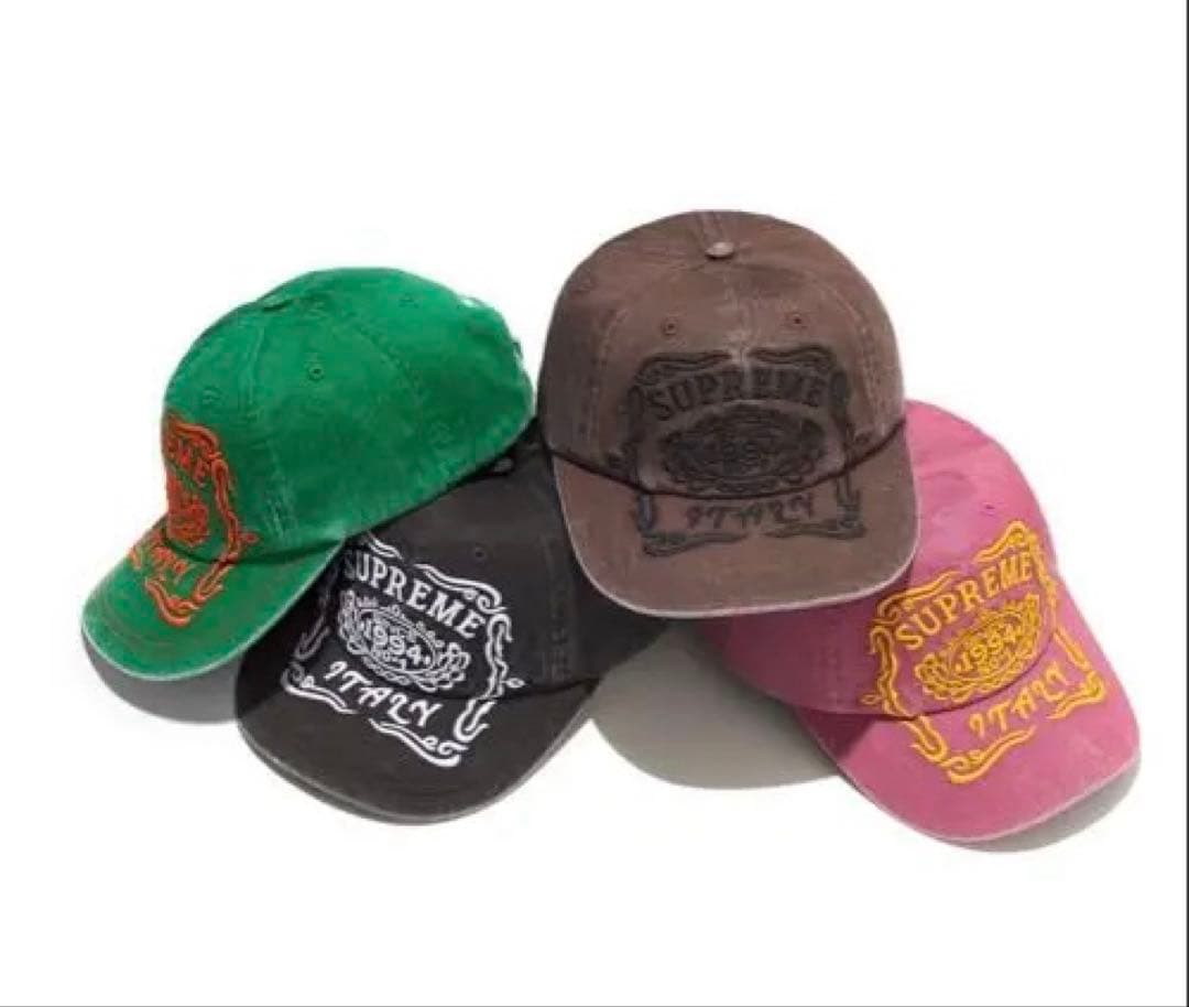 帽子 supreme Italy 6-panel