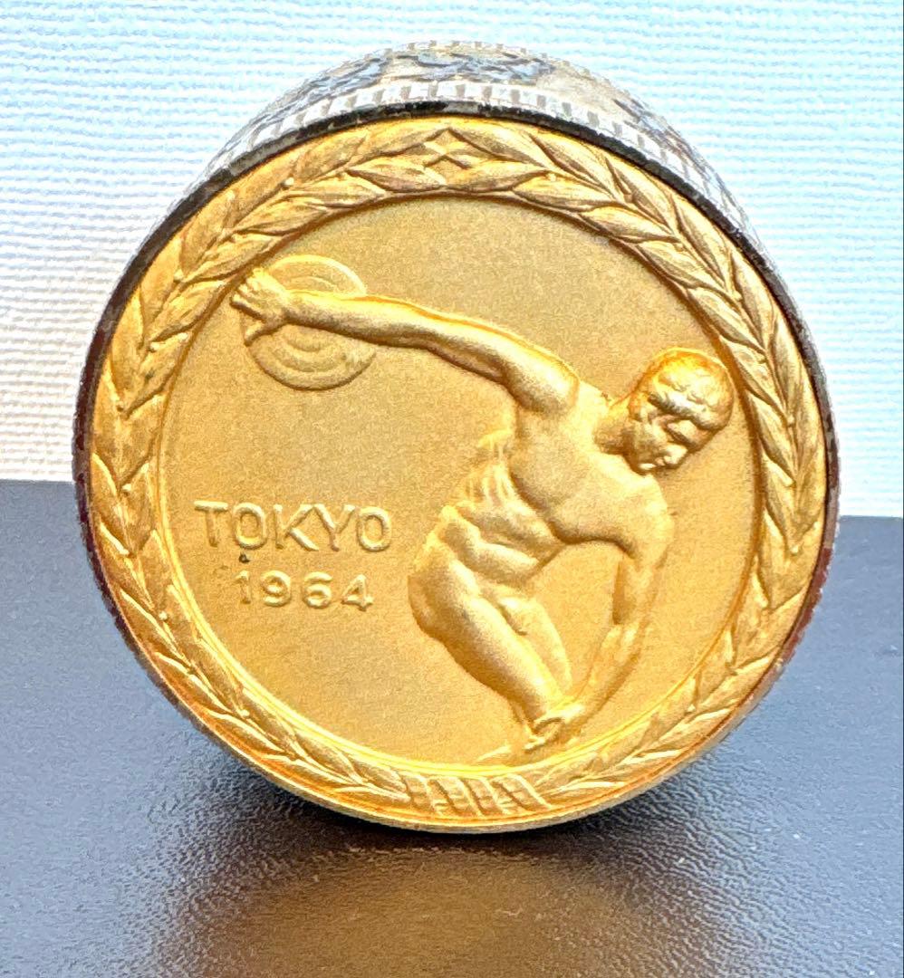 SEIKO東京オリンピック1964年製メダル型置時計