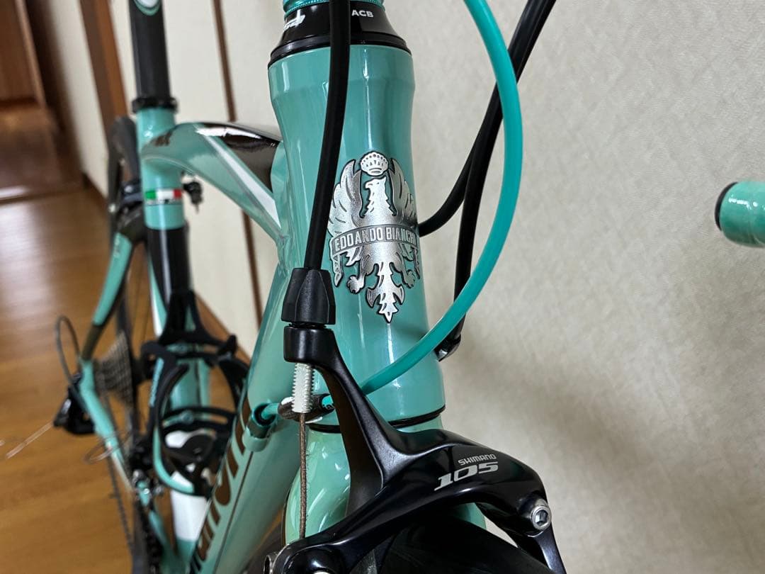 Bianchi Nirone 7 105 ロードバイク チェレステ