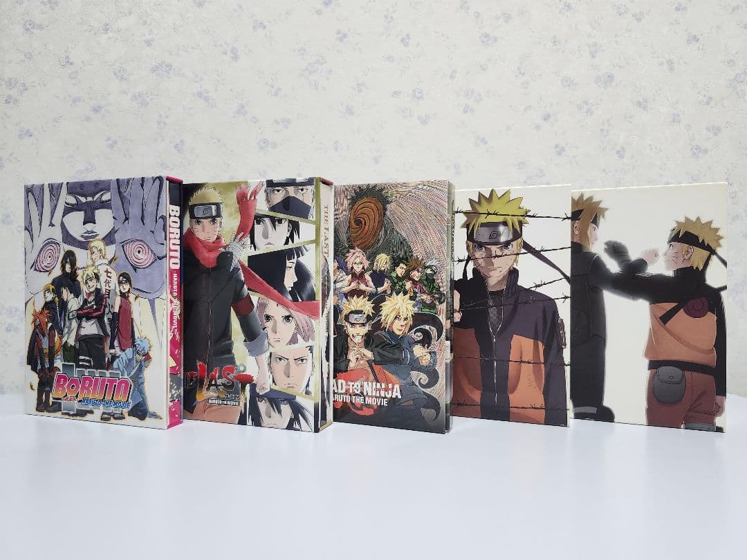 NARUTO DVD BOX セット & 劇場版入場特典(DVDや漫画)3点など