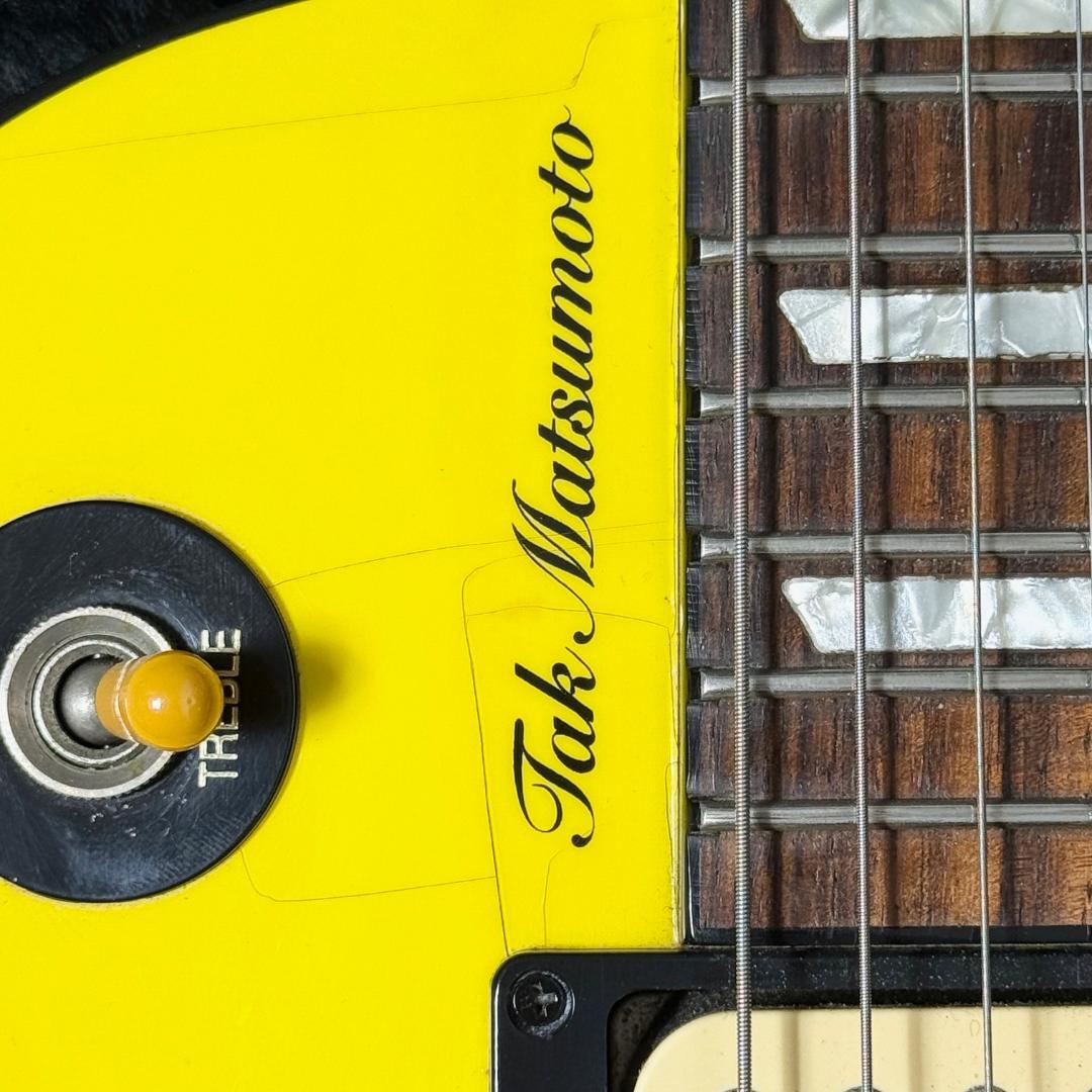 Gibson Tak Matsumoto Les Paul キャナリー イエロー
