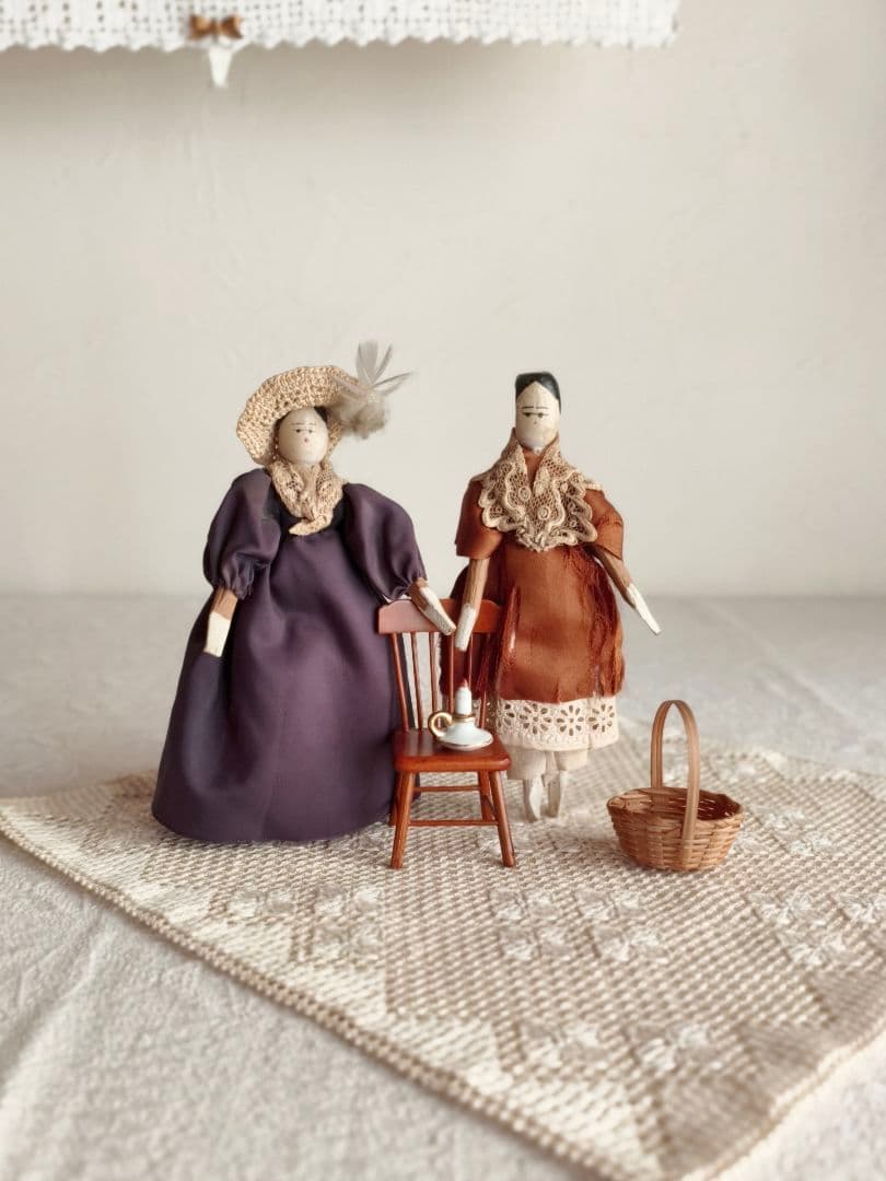 * antique doll ୨୧ .·*° アンティーク ペグドール
