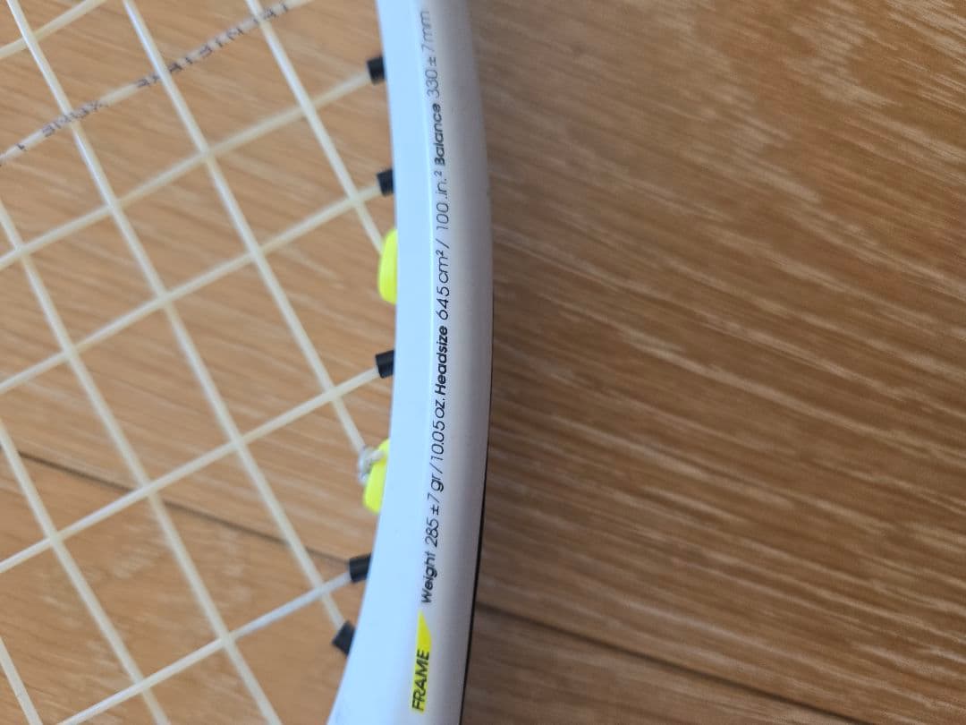 テクニファイバーTF-X1 テニスラケット 285g 100インチ　G2