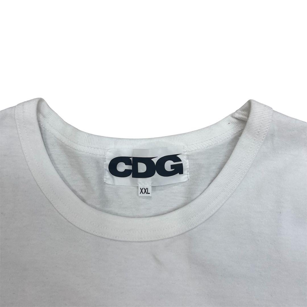 COMME des GARÇONS 1986 été T-SHIRT XXL
